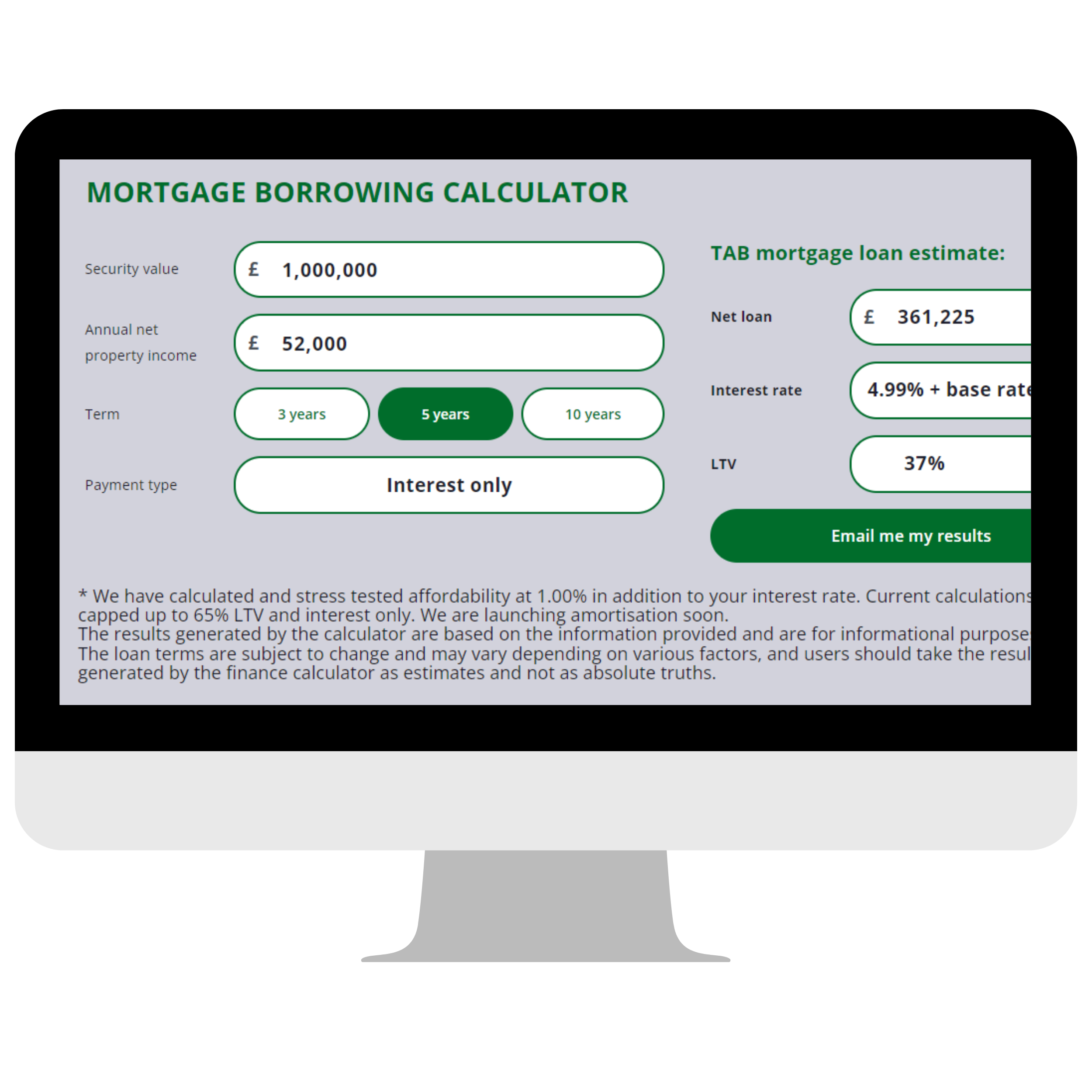 tab loan calculators